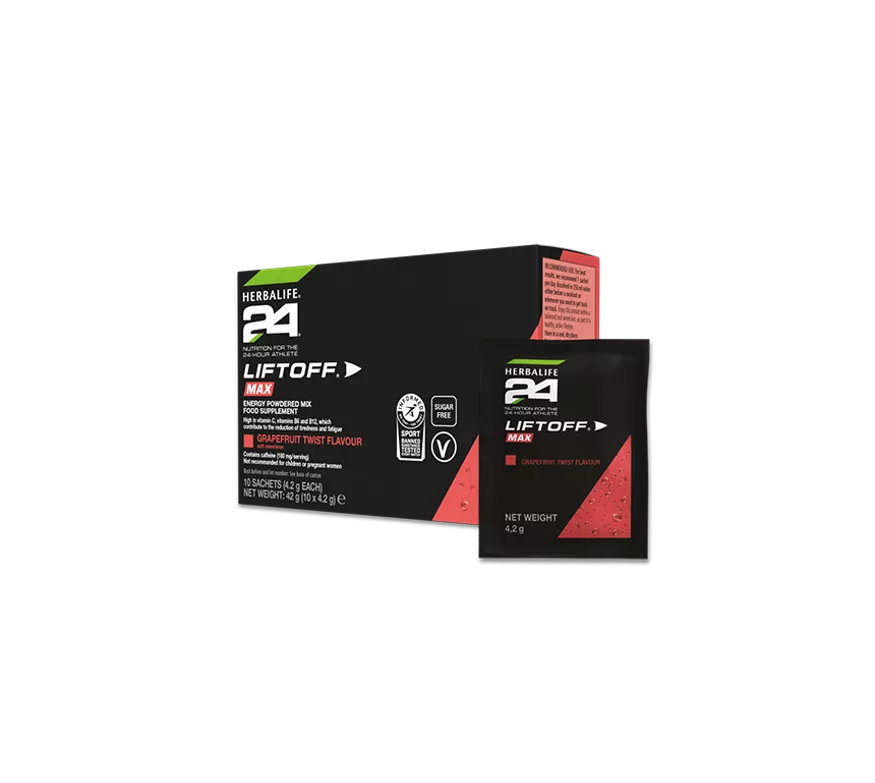Herbalife24® LiftOff® Max Grapefruit Twist 10 Sachets