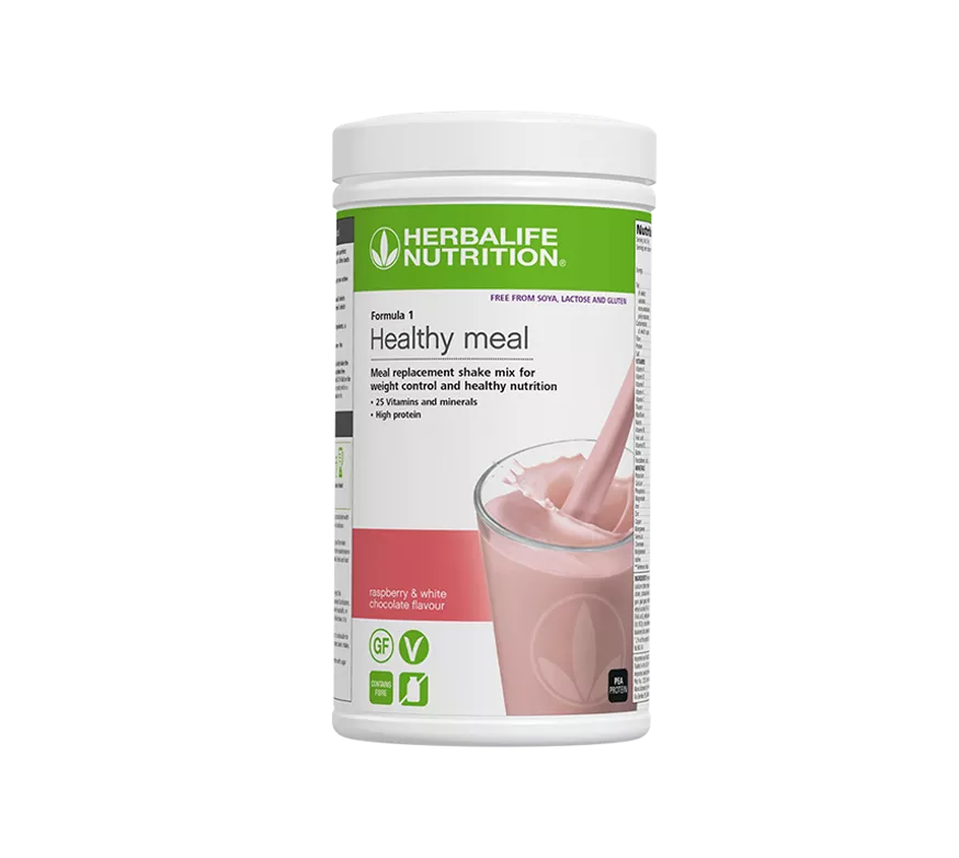 Herbalife Formula 1 Free From Raspberry and White Chocolate 500g